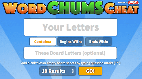 word chums word finder